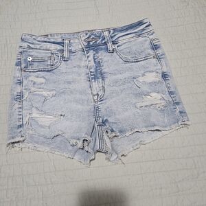 AE Light demin high-rise shortie